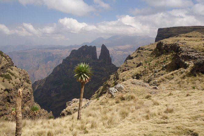 2 Days Simien Mountains Trekking - Day two: Kaba Valley, Gich Abyss, and the 500-meter waterfall