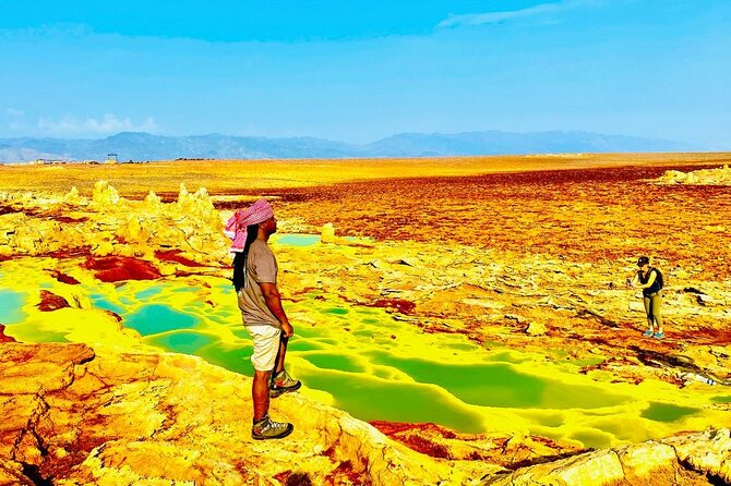 3 Days Dankile Depression group Tours - Erta Ale at sunrise and the road to Lake Afrera