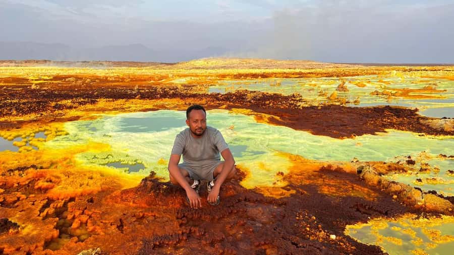 3 Days Desert Adventure: Discover Danakil's Hidden Wonders! - Salt Flats, Salt Mountains, and a Sunset Below Sea Level