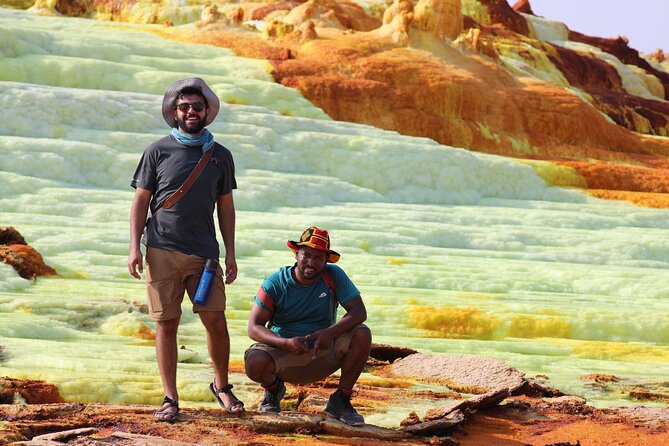 6Days 5Nights Tour to,Lalibela,Afar,Danakil Depression, Erta Ale - Early morning at Erta Ale and the salt road