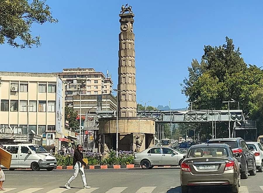 A guided tour of Addis Abeba that includes a city viewpoint - Entoto Mountain brings Addis Ababa into view