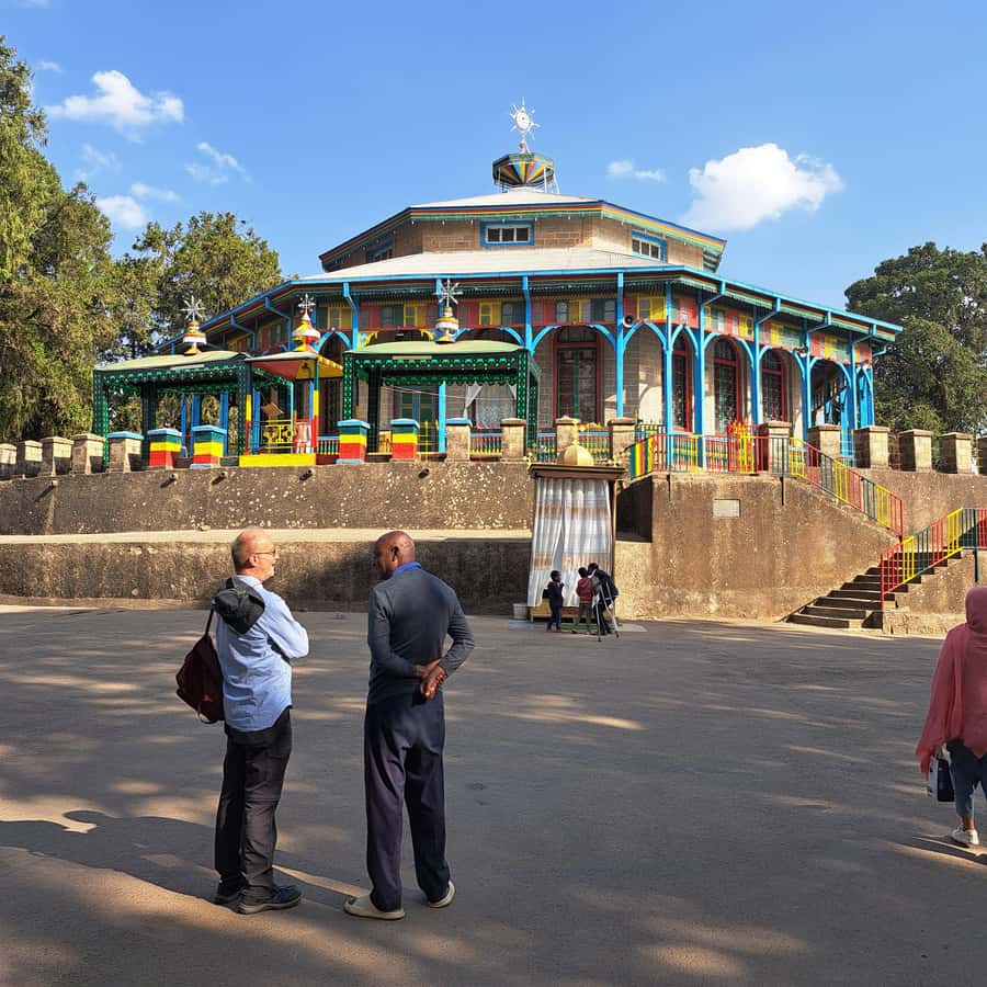 Addis Ababa at a Glance - Saint George Church and Ethiopian religious art