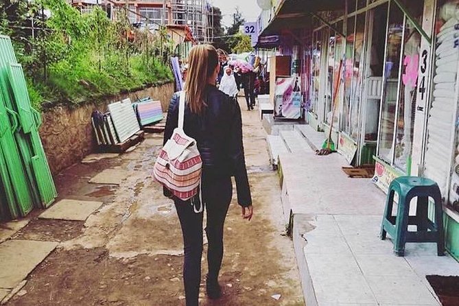 City tour of Addis, Transit in Addis by car - From Shiro Meda to the Ethnographic Museum