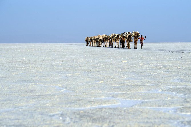 Danakil 3 days tour - Day two: ancient craters and Lake Afrera