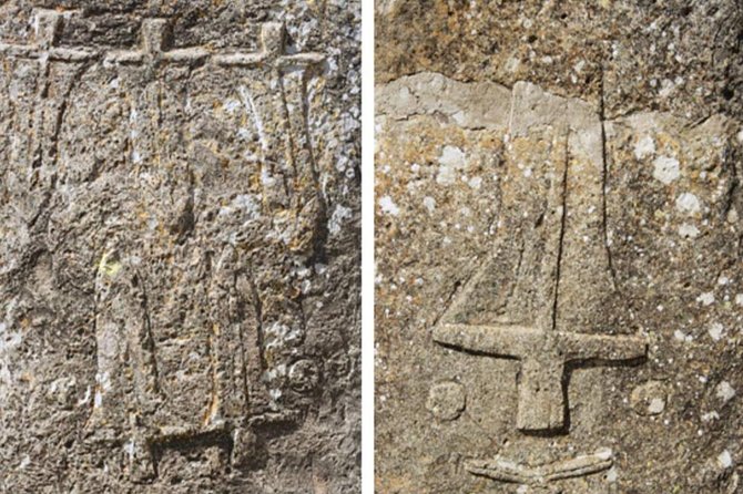 DAY TRIP TO THE UNESCO HERITAGE SITE TIYA & Melka Kunture - Adadi Maryam, a church carved below the surface