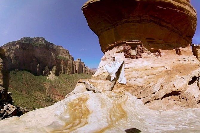 Day trip to Tigray Churches - Maryam Korkor: a steep walk to a large church