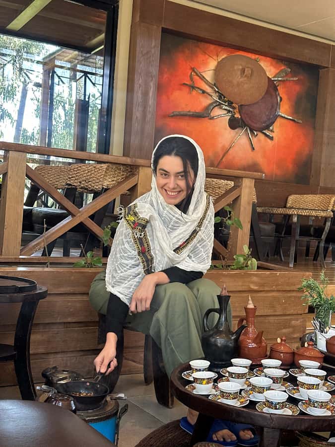 Ethiopia coffee cupping class/Ethiopian food injera making - The Coffee Cupping Session in Addis Ababa