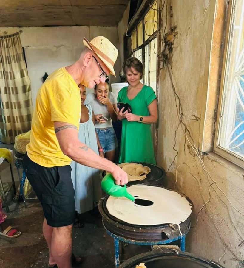 Ethiopian cooking class - The traditional Ethiopian coffee ceremony