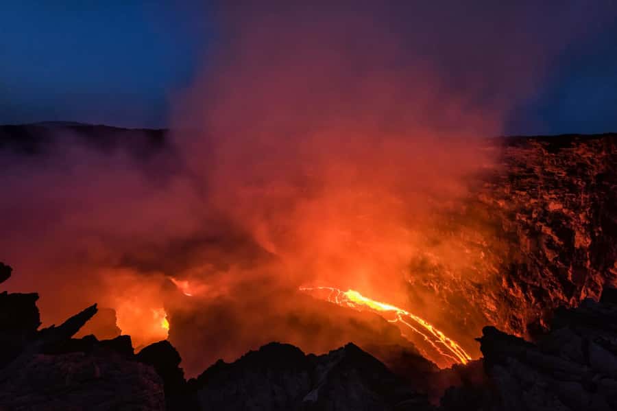 From Semera: Danakil Depression 3-Day Tour - Erta Ale: a volcano visit that demands stamina