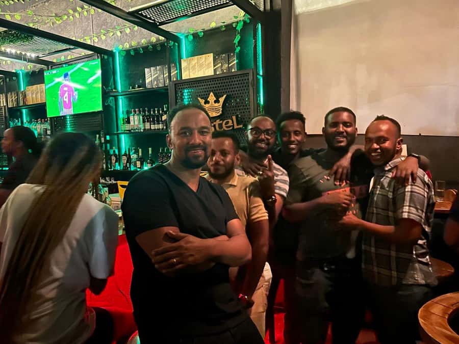 Pub-crawl Tour ( locally crafted beer and wine tasting ) - Starting the night in Addis Ababa