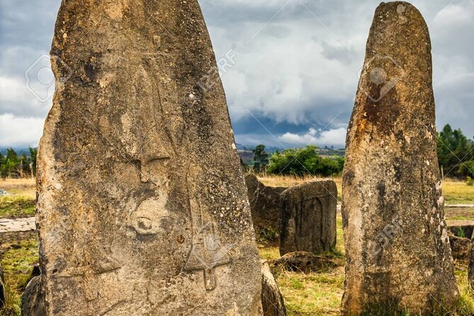 Rock Hewn Churches of Adadi Maryam, Tiya Stele & Melka Kunture - Tiya and Its Silent Stone Symbols