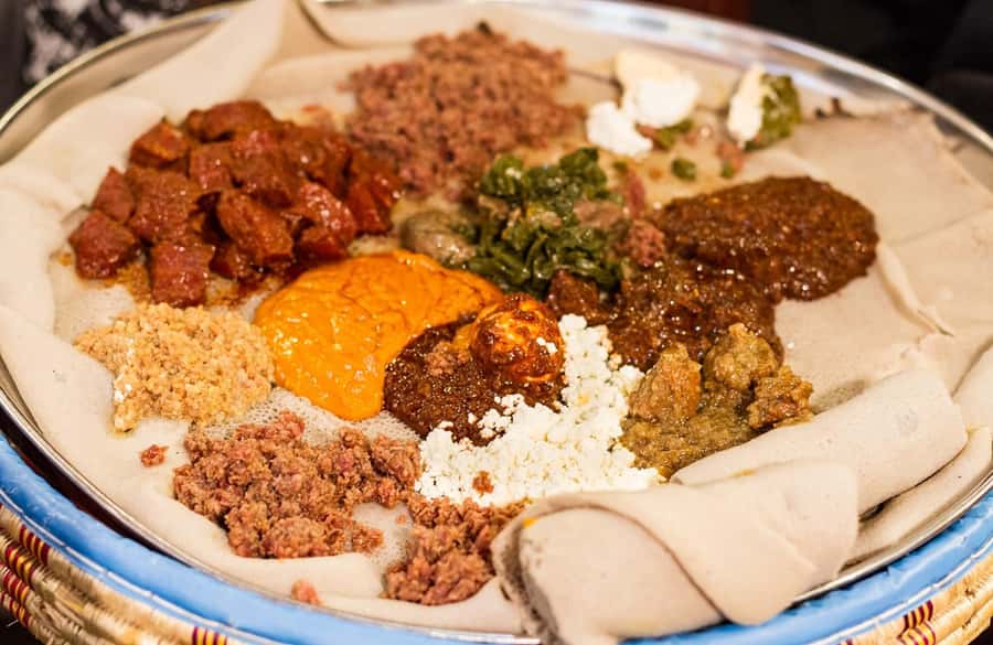 Yod Abyssinia Cultural Night: Dinner, Music, and Dance - Dinner: Injera, Doro Wat, and Tibs